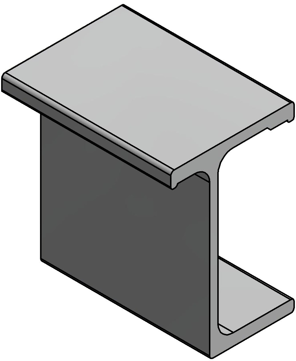 Pomocný rám t, 108 mm, zesílený hd, hliník