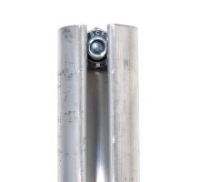 Tension tube 28mm, fully equipped with 12mm square, loop, l=3330mm, Schmitz + UNI, (3)