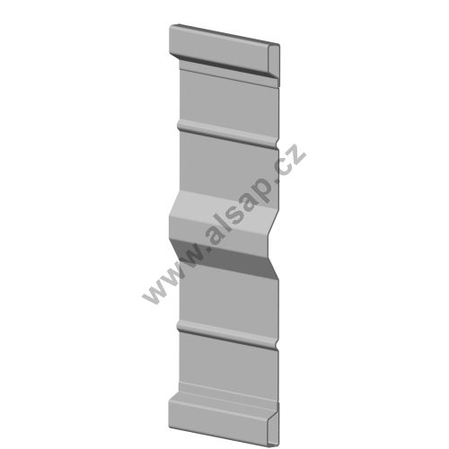 Steel side HV 900/2 mm