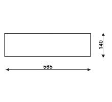 Rear reflective marking board - vehicle (1)
