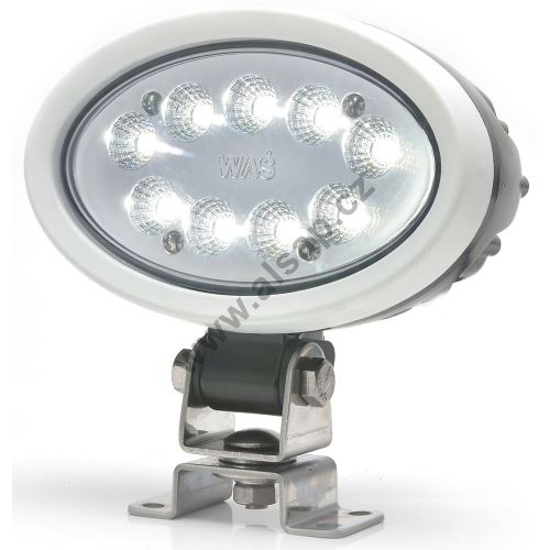 LED work light, 152 x 150 mm, cable, 5000lm