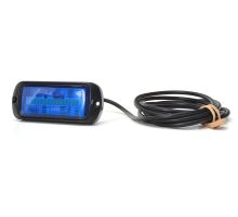 Blue warning light PREDATOR - LED W217, 113 x 46 x 16 mm, synchronization, 3m cable (1)