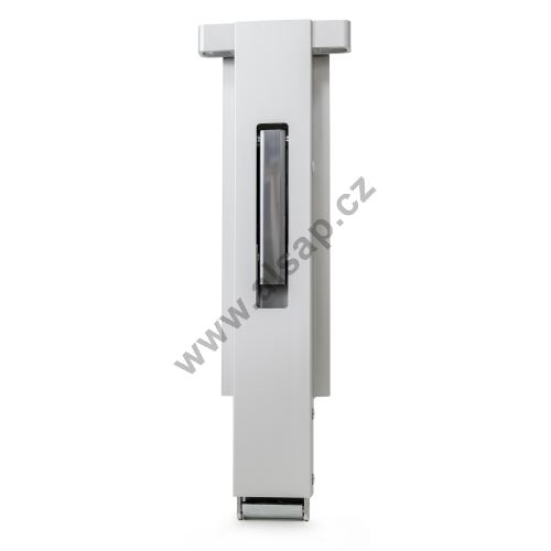 AL side pillar with flange, pocket, receiver, without support stand, anodised, 400-600 mm (2)