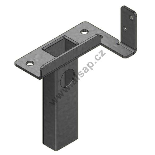 Mounting/connection kit CS5 + pillar 65 mm, front-left, rear-right