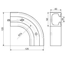 Profile of meat in suspension C-arc