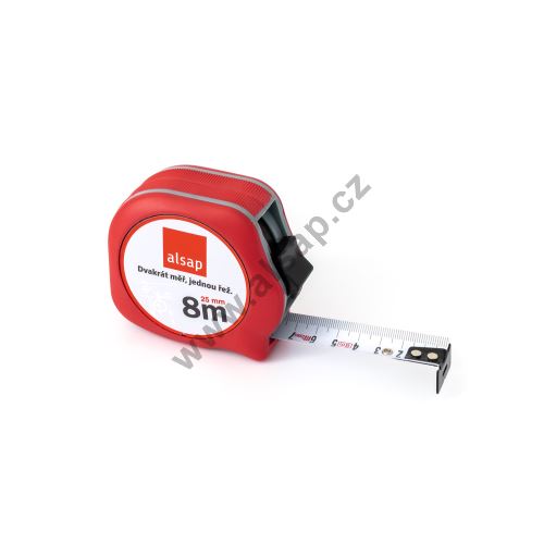 Metr svinovací ALSAP Supra Profi 8 m/25 mm, EEC II