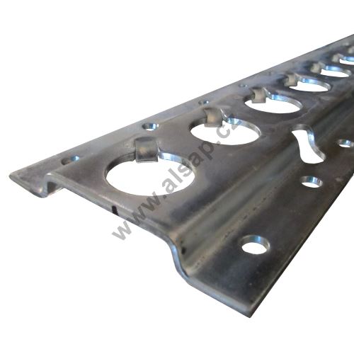 Lashing track, 3000/85/o25 material 2mm, stainless steel (2)