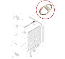32 - Cable, length 3305mm, black handle on the passenger side, FIT blind 32 - Cable, length 3305mm, black handle on the passenger side, FIT blind