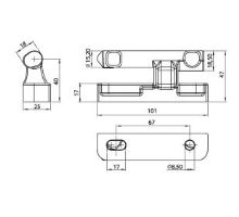 Hinge pin 654N NEW, brand N (1)