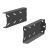 Horizontal toolbox brackets 340 mm, black painted