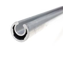 Tension tube 28mm, fully equipped with 12mm square, loop, l=3330mm, Schmitz + UNI, (5)