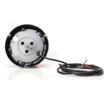 Red LED beacon, 1 mode, 12-24V, for screwing, 3m cable (2)