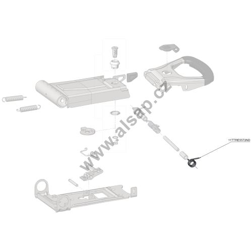 Spare part - spring 5572ND, for closure 16/22/27 mm