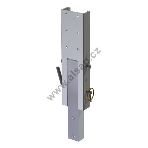 Pillar extensions for side pillar 80 mm, anodised (1)