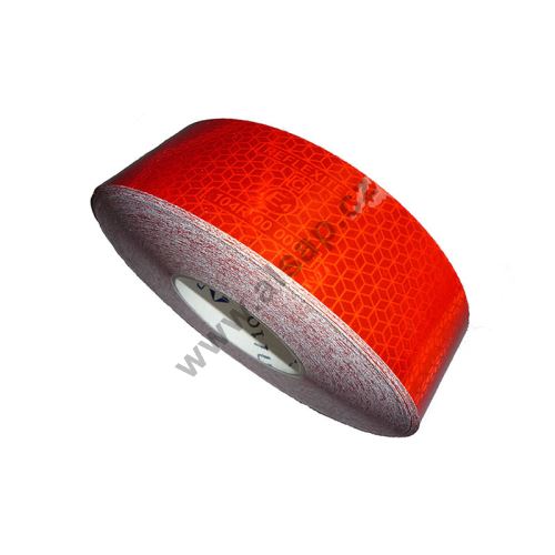 Self-adhesive reflective tape (ECE 104) – rigid surface, 50 m, custom logo