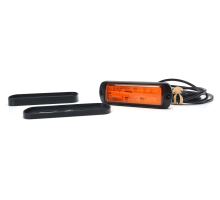 Warning Light Orange PREDATOR - LED W218, 133 x 44 x 16 mm, synchronization, cable 3m (2)
