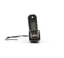 Rear antenna short 135 mm, L/R, LED, Red/White/Orange (1)