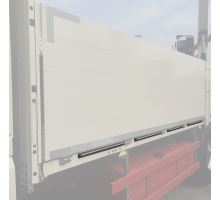 Profile of frame protection under dropside, 40 mm, anodized (1)