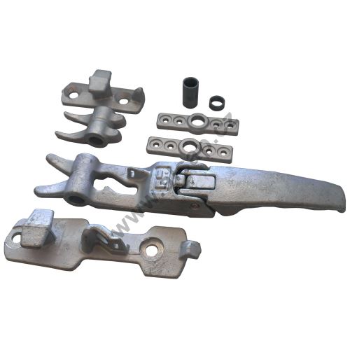 Rear doors lock 18mm, PULL, zinc (2)