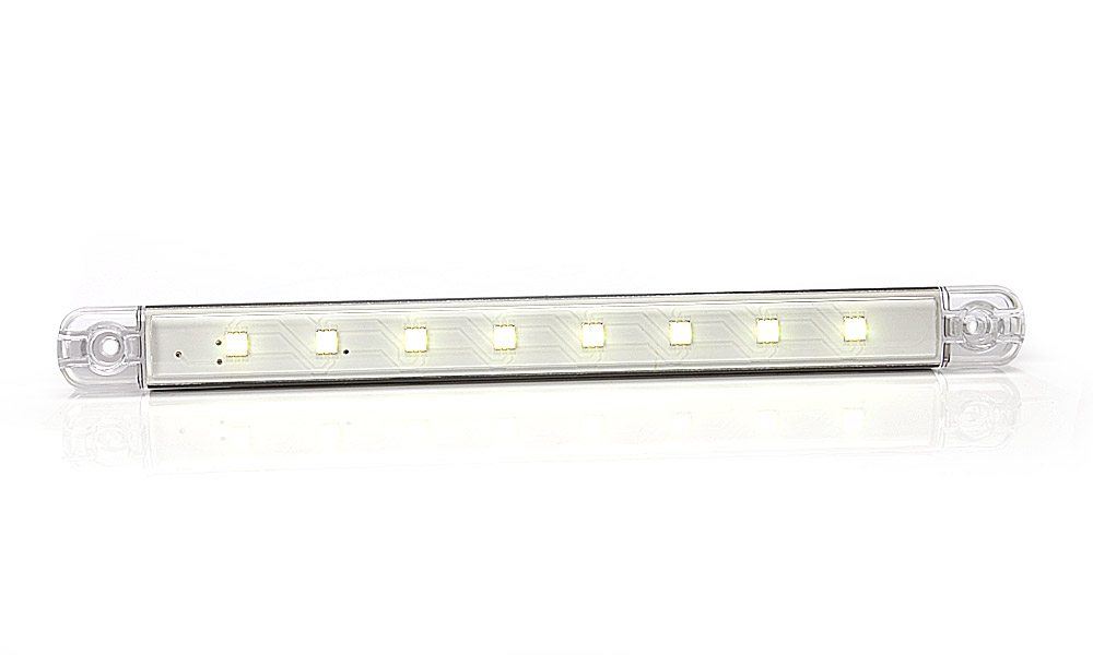 Vnitřní led osvětlení  8 led osram / 12v, bílé, 238 x 21 x 10 mm, 212 lm