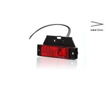 LED position light, W45 32 x 130 mm, bracket Z/ White, Amber, Red (471)