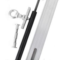 Pneumatic lifting 295 mm anodized - gas strut, aluminum profile, securing - for aluminum p (1)