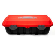 Box for fire extinguisher HP 6kg - 620x280x215 mm, plastic, red/black, BAWER (5)