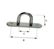 Shackle fixed for sail (2)