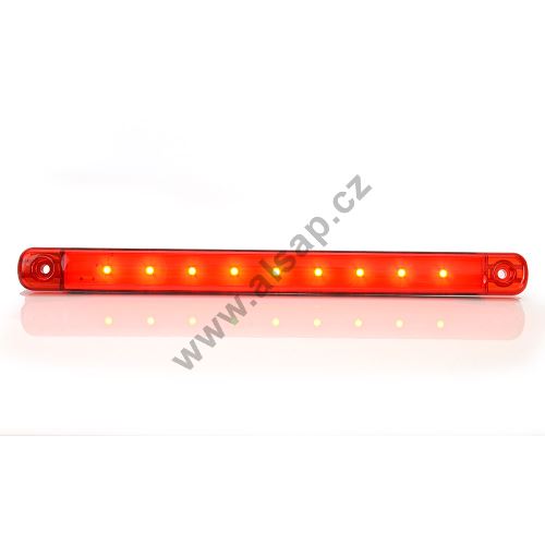 LED position light, W97.4 238x21x10 mm / White, Amber, Red (1)