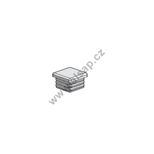 End cap for profile 139070, black plastic