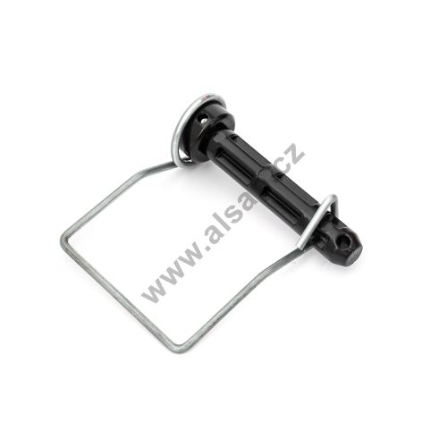 Pin for bracket w=46mm of side underrun protection, o12x60mm, nylon, TAKLER (1)