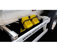 Zakládací klíny G46 plastový R 460mm, 390x160x192mm, žlutý  LOKHEN DIN 76051 (7)