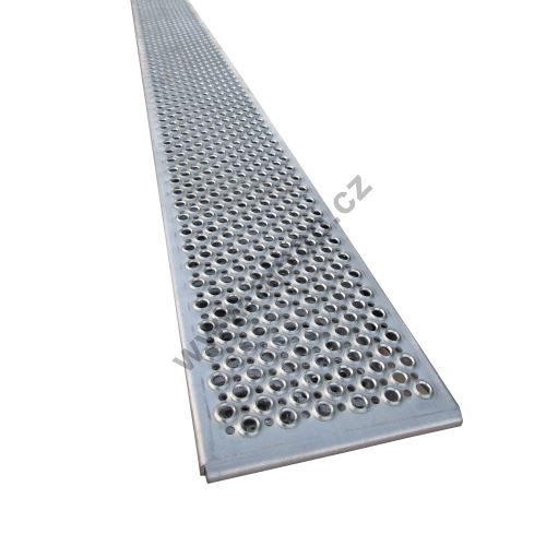 Aluminum ramps 260 x 2500 mm, 1000 kg/pair