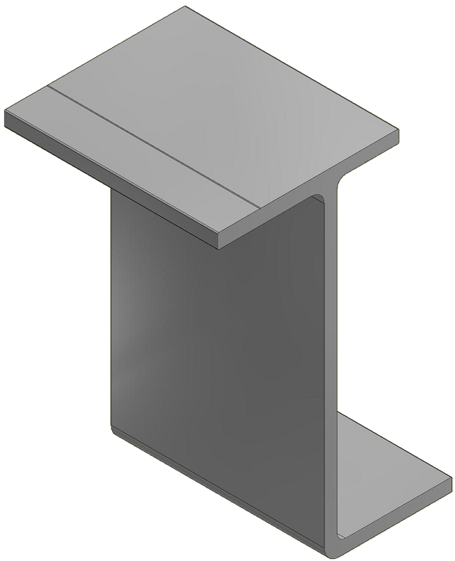 Pomocný rám t, 160 mm, hliník