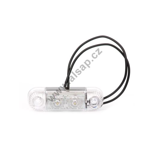 LED position light, W61 24 x 84 mm / White, Orange, Red (1)