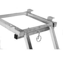 Retractable step, 1 step, hot-dip galvanized (4)