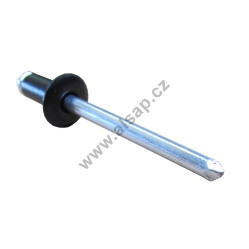AL/ST 4.8 x 12 blind rivet, black line, black (735)