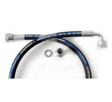 Hydraulic hose pump end straight, 90° elbow - SPX piston 1.5m (4)