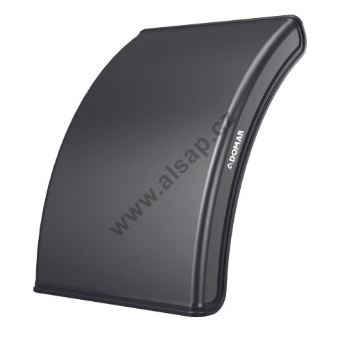 Plastic mudguard 1/2, from 430 to 670 mm, DOMAR DK10