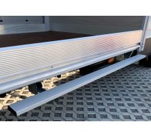 Bracket for side underrun protection, w=55mm, l=430-790mm, Magnelis®, E11 cert., TAKLER (7)