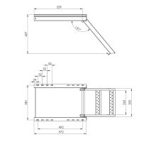 Retractable Step 572/752mm, 2/3 Steps - N (1)