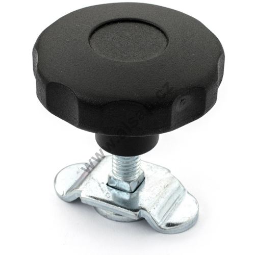 M8 bolt for AirLine track, length 25–60 mm, strength class 8.8, incl. plastic nut (1)