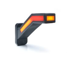 Rear antenna, L/R, LED NEON, dynamic turn signal