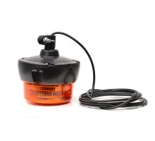 LED orange beacon, 1 mode, mounting on a 24mm pipe, 12-24V, 3m cable (3)