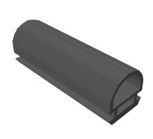 Seal for the bottom dropside profile, 13mm