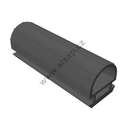 Seal for the bottom dropside profile, 13mm (2)
