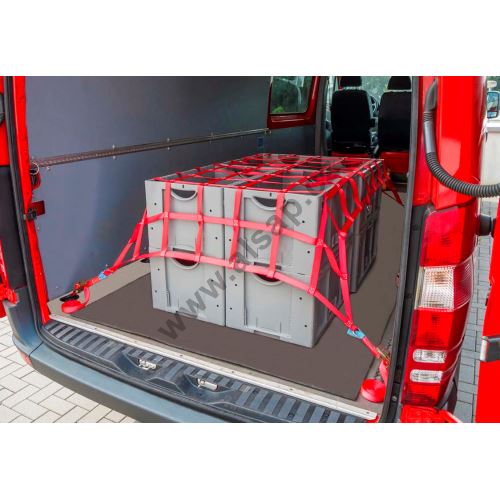 CARGO NET 1800x1200mm, mesh 150x150, 6x fastening eye