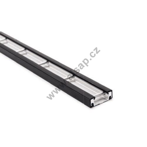 Lashing track 66x23mm, anodised, L= 6000mm (2)