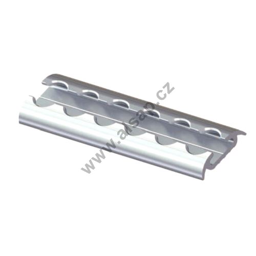 AirLine track o20 mm aluminium, 40x9.5 mm, 3000 mm