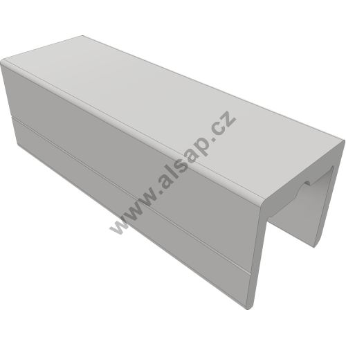 U-shaped edging profile 40 mm, for tipper dropside